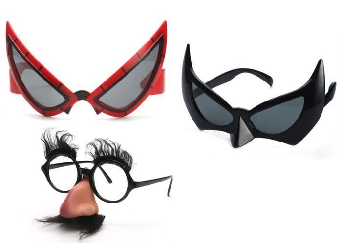 Halloween Costume, Funny Party Glasses/ Photo Booth Props, Funny Photography