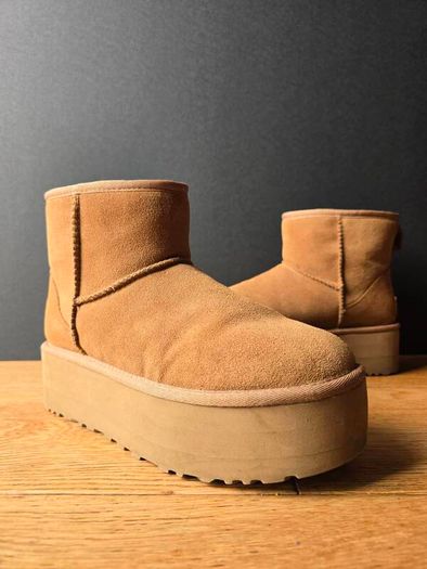 UGG Classic Mini Platform Boots Chestnut  EU 39  UK 6