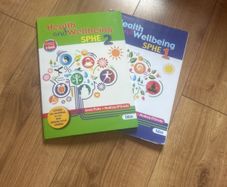 Health and wellbeing SPHE 1 and 2 junior cert books