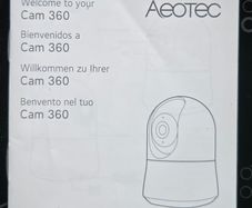 Aeotec Cam 360 - full hd pan and tilt wifi indoor camera