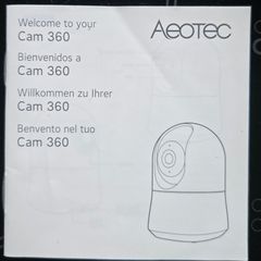 Aeotec Cam 360 - full hd pan and tilt wifi indoor camera