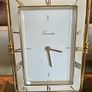 Vintage Timemaster England Quartz Gold Clock Image 10