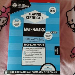 Edco Leaving Cert Exam Papers Mathematics Ordinary Level