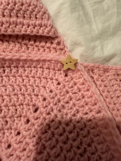 crochet baby sleeping bag