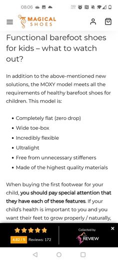 magical shoes, barefoot style, size EU 25