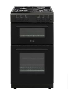 Belling 50cm double oven and gas cooker