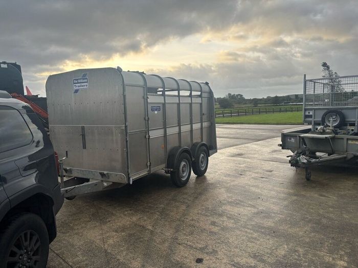 Ivor Williams 12x6 cattle trailer fold up Deck
