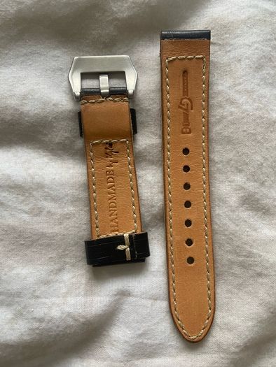 UGLEI Genuine Leather Watch Strap