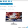 HP FHD Monitor, HDMI, Black Head, Silver Stand, 24-Inch Image 7