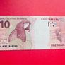 Brazil  10  Reals. 2010  Pick  254. Uncirculated Image 2