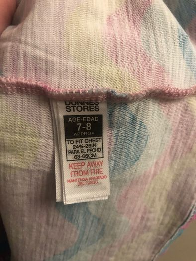 Summer dress (age 7-8)