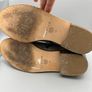 Jigsaw Ankle Boots Grey Suede Size 39 UK 6 - Zip and Buckle - Leather Sole Image 10