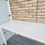 white adjustable desk Image 5