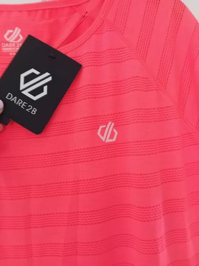 Womens Dare2B Quick Dry TShirt - Size 12 - Fiery Coral - BNWT RRP 30