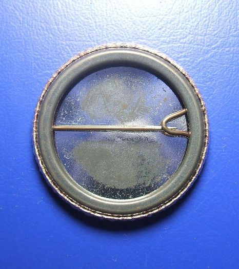 VERULAMIUM (St. Alban's) - a button badge issued by the Verulamium Museum at St. Albans (1980's)