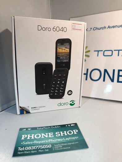 DORO 6040 Flip Phone Brand New