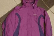 Age 7 - A 2 piece Item - A Mountain Warehouse Jacket with a Removable Inner Fleece &amp; Hood - All Zips fully Intact - #