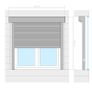Roller Shutter Aluminium 160x150 cm Anthracite Image 3