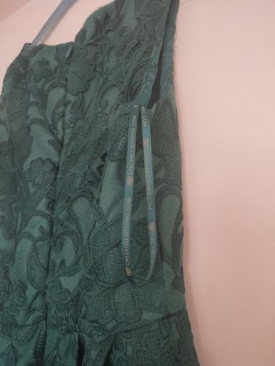 Chi Chi  teal embroidered dress size 10