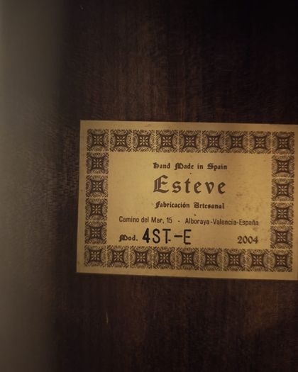 Classical Guitar Esteve 4ST-E Made in Spain
