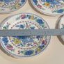 Beautiful Masons Patent Ironstone Set of Six Bread and Butter Plates in the Regency Pattern, Circa 1940 to 1950 Image 7