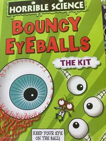 Two Mad science Kits ( make a bouncy Eyeballs