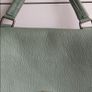 Borse in Pelle Sage Green Italian Leather Handbag - Very Good Condition Image 2