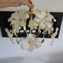 Vintage Hollywood Regency Floral Ceiling Light Image 6