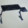 360 degree adjustable foldable laptop/desk aluminium table stand, bed notebook tray Image 8