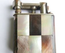 Vintage Miniture Lift Top - 1940s Lighter (incomplete For Project)