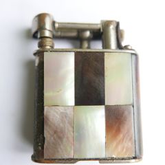 Vintage Miniture Lift Top - 1940s Lighter (incomplete For Project)
