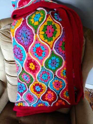 Vintage Crochet Blanket