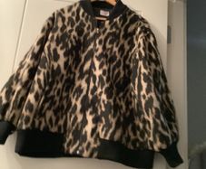 Ladies leopard print jacket by Savida size EXX large 25 euros