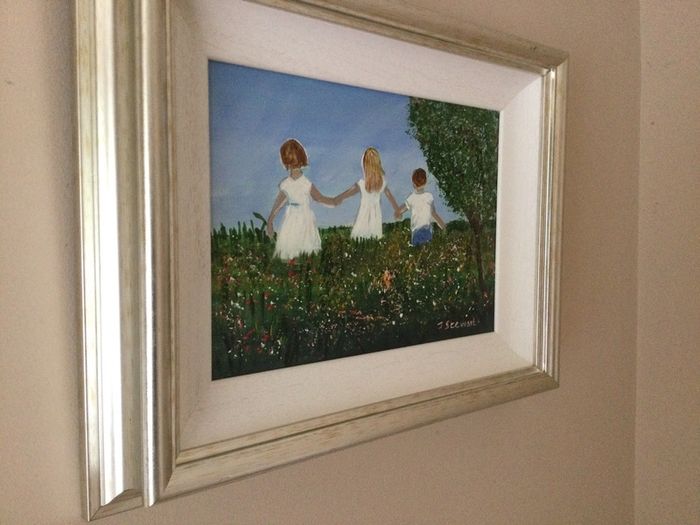 Art - Oil on Board ( J. Stewart)
