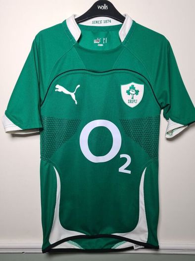 Puma Ireland Irfu Rugby Jersey Shirt 2010 / 11 Size Small Mens Adult