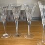 Complete Set of 8 Waterford Crystal Millenium Toasting Flutes Image 5