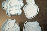 K-Pop Warriors cookie cutter kit! Made from food-safe, biodegradable, and non-toxic PLA.