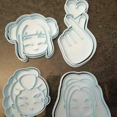 K-Pop Warriors cookie cutter kit! Made from food-safe, biodegradable, and non-toxic PLA.