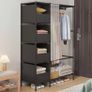 New Metal Clothes Rail with Storage Shelves Image 5