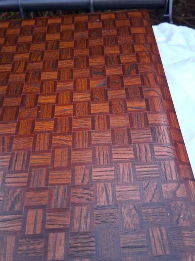 Japanese Wooden Parquet Stationery Box