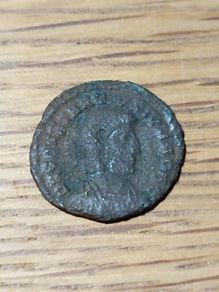 Ancient Roman Bronze Coin - Circa 3rd-4th Century AD