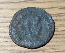Ancient Roman Bronze Coin - Circa 3rd-4th Century AD