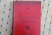Vintage travel guide 1891. The tourists handbook to Switzerland by Robert Allbut