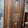 Huge Antique Breakfront Armoire Triple Wardrobe Image 6