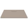 Shower Base Tray SMC Brown 80x80 cm Image 3