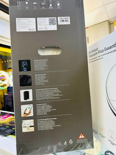 Vacuum and air purifier