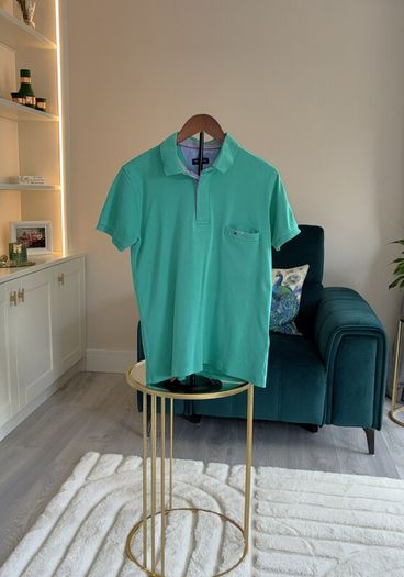 Boys Green Tommy Hilfiger Polo Shirt