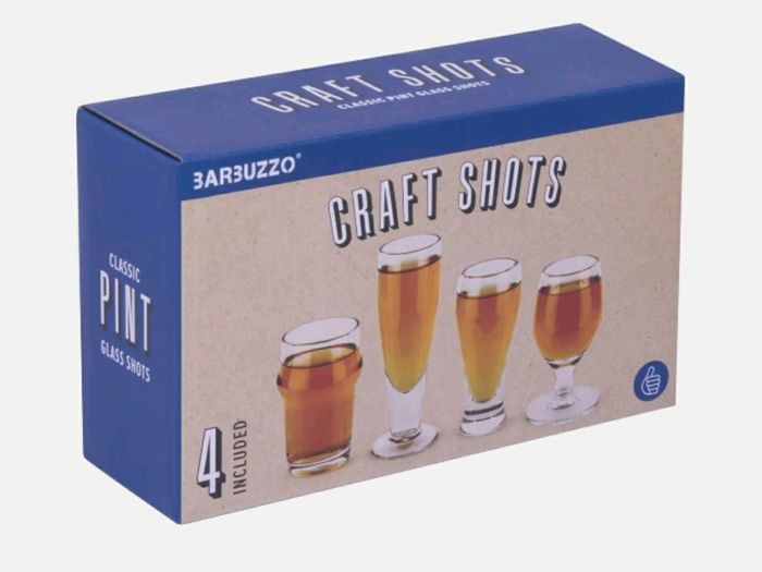 Shot Glasses Craft Pints