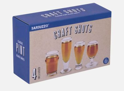 Shot Glasses Craft Pints