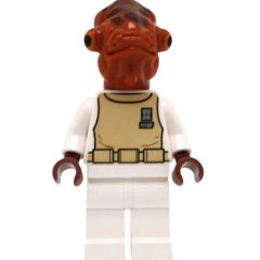 Lego ADMIRAL ACKBAR Minifigure Lego Star Wars Lego Minifigure